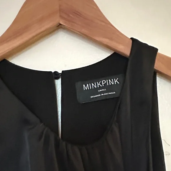 MINKPINK Black Cutout Maxi Evening Dress - Picture 6 of 9